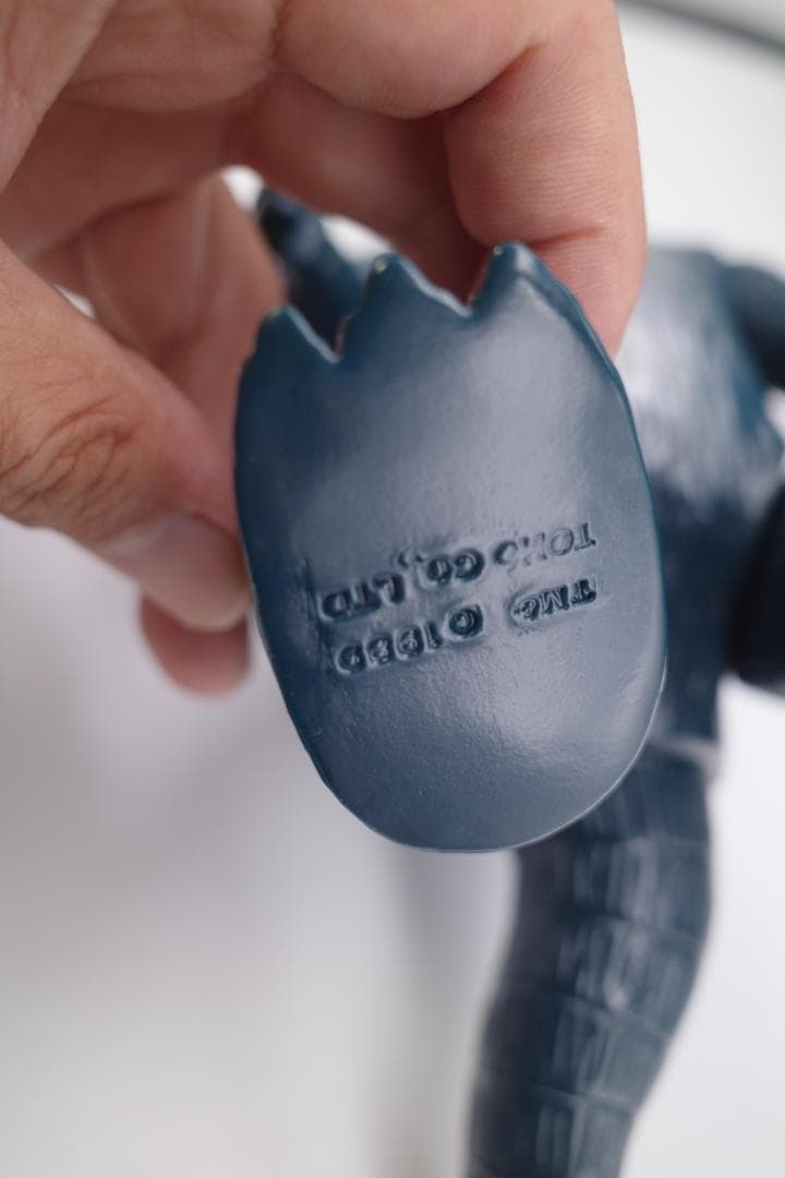 ゴジラ 水中形態 マルサン ソフビ　美品　1989年製