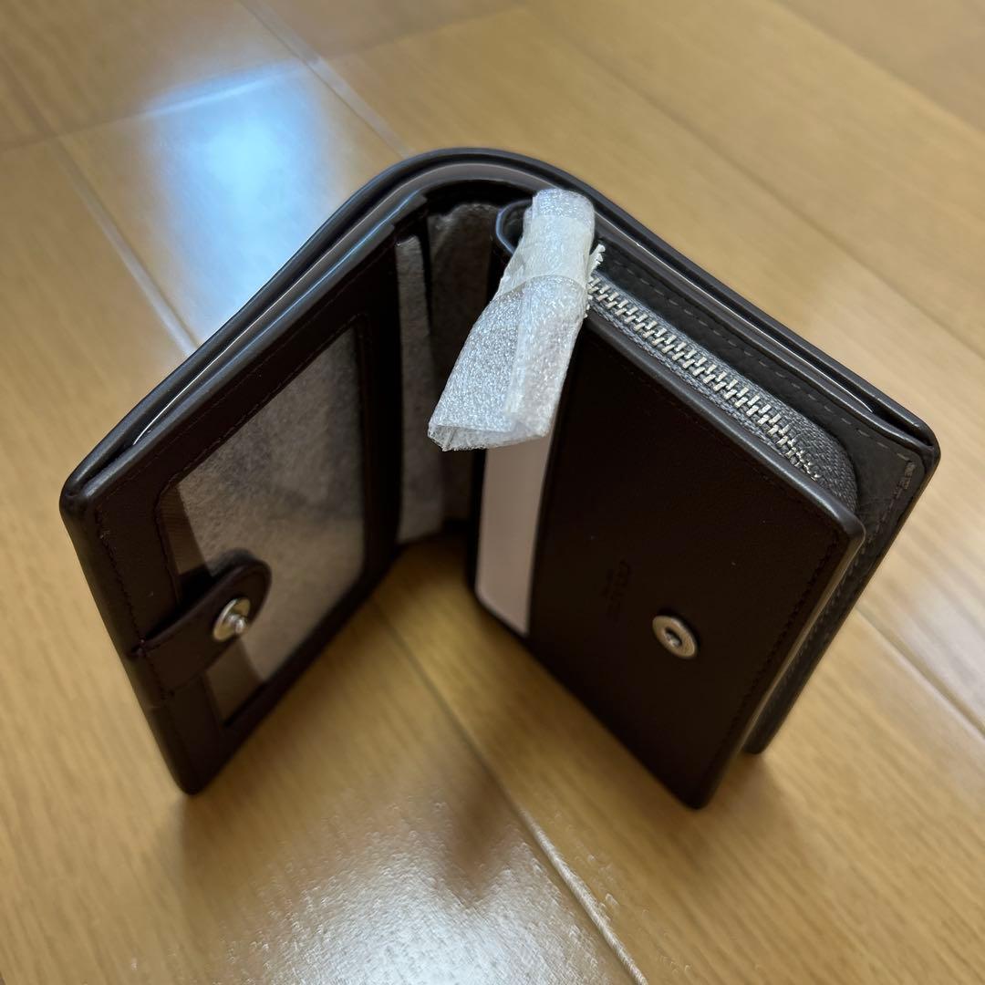 コーチ レディース 二つ折り 財布 グレー