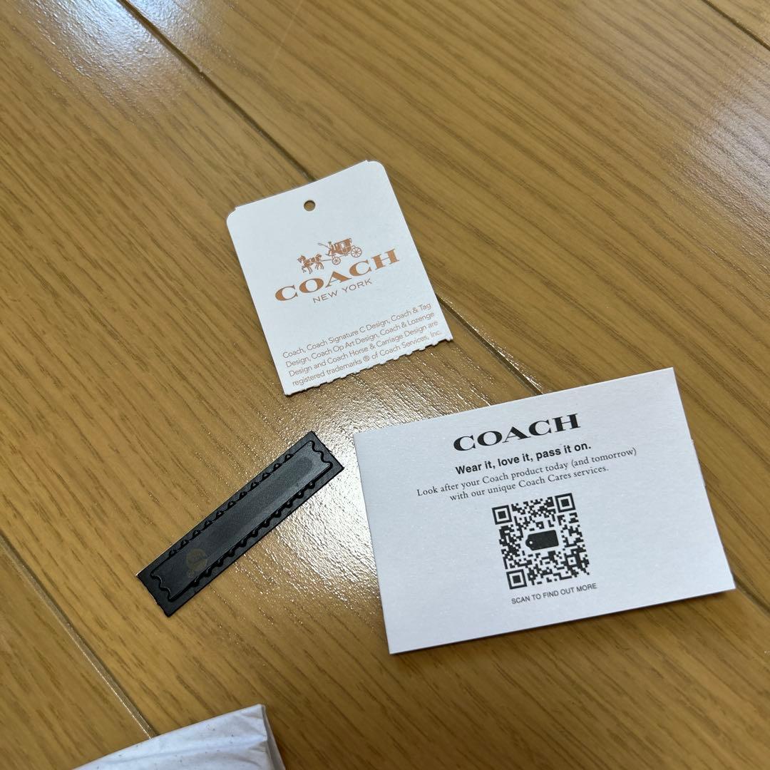 コーチ レディース 二つ折り 財布 グレー