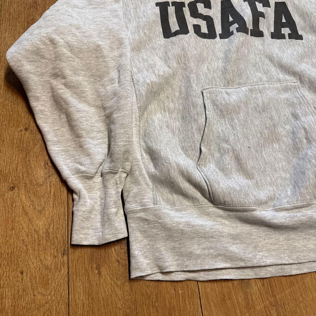 90s Champion \"USAFA\" リバースウィーブパーカー　SIZE L