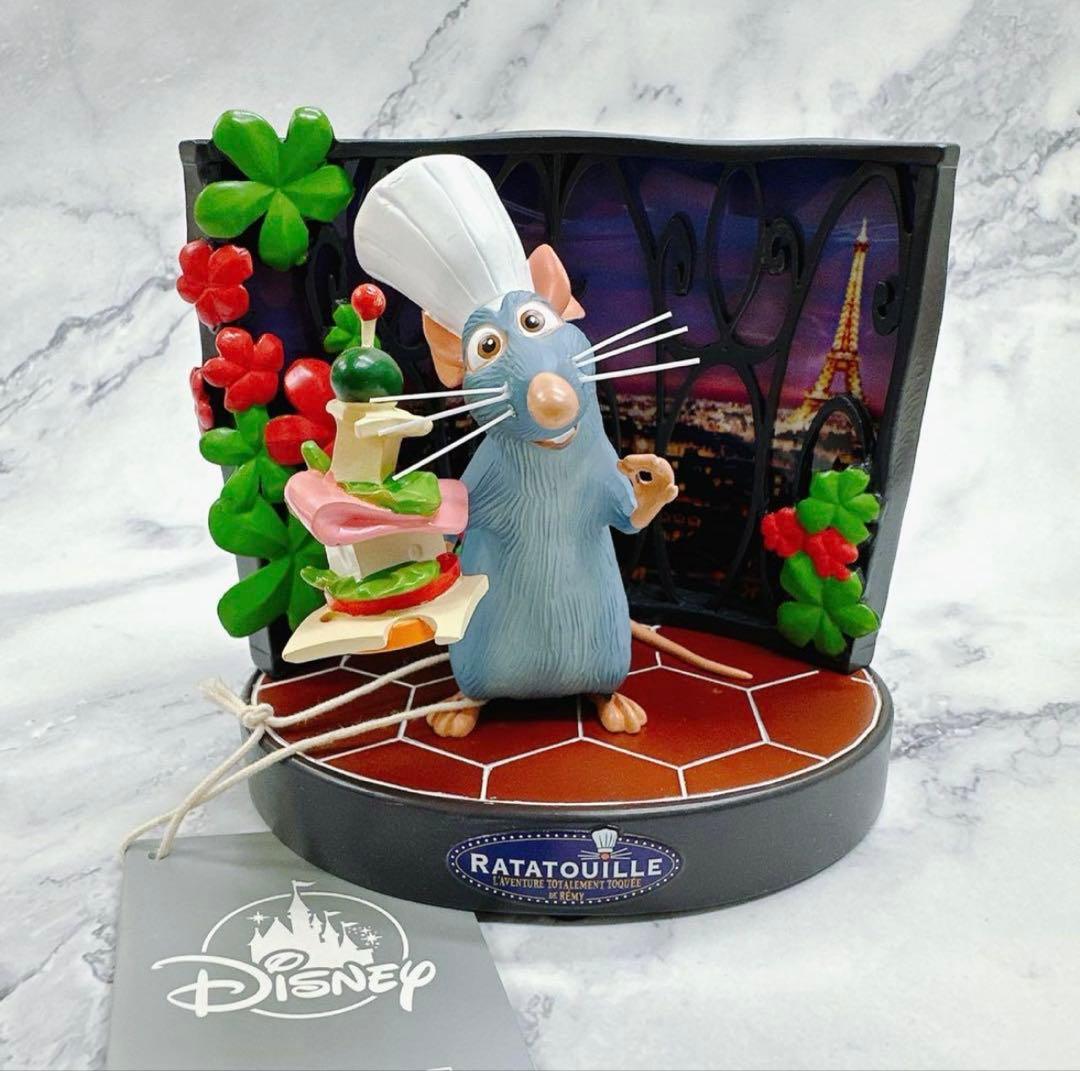 新商品❣️◆パリディズニー◆レミー フィギュア 人形 エッフェル塔