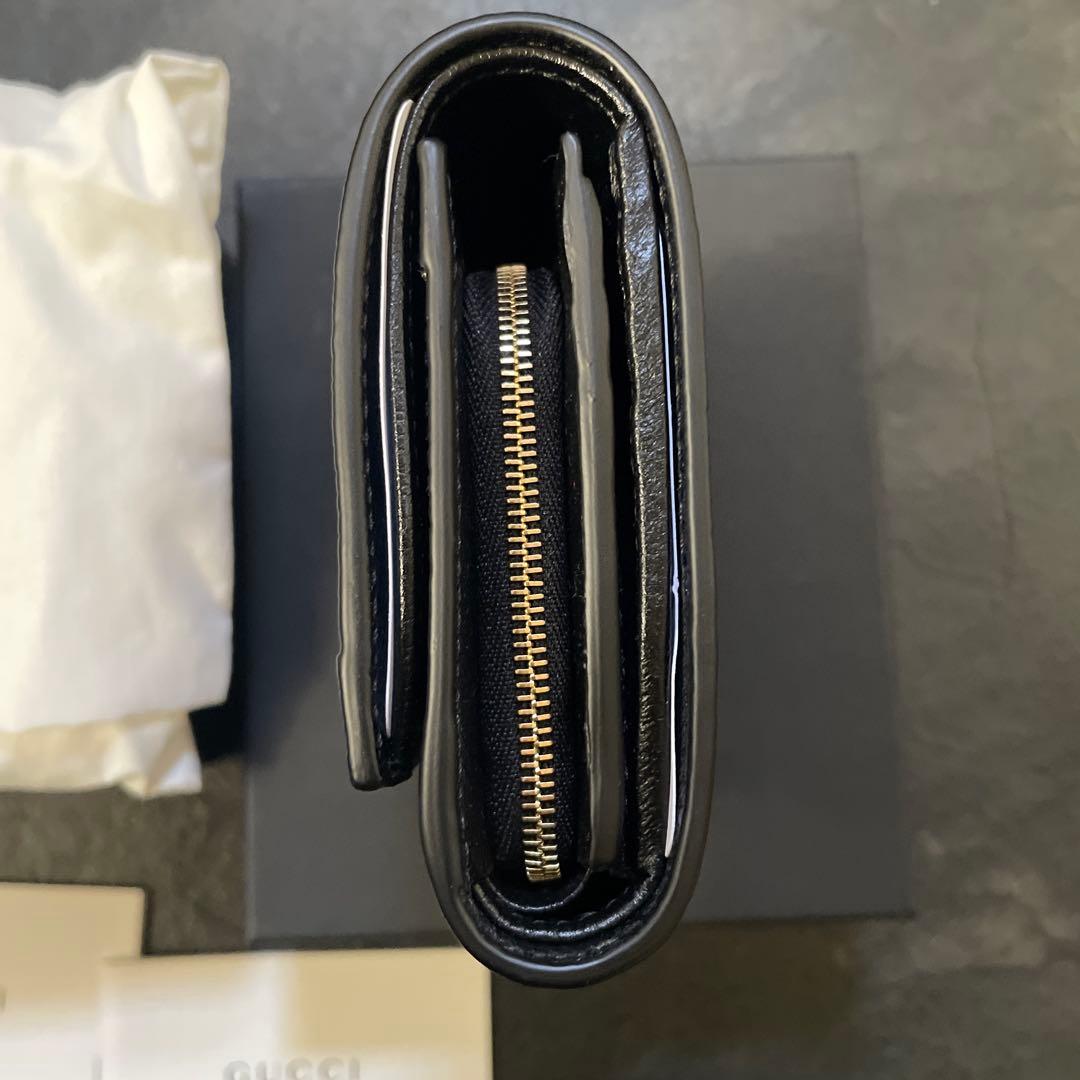 nanaGUCCI 二つ折り財布 オフィディア レザーコンパクトウォレット