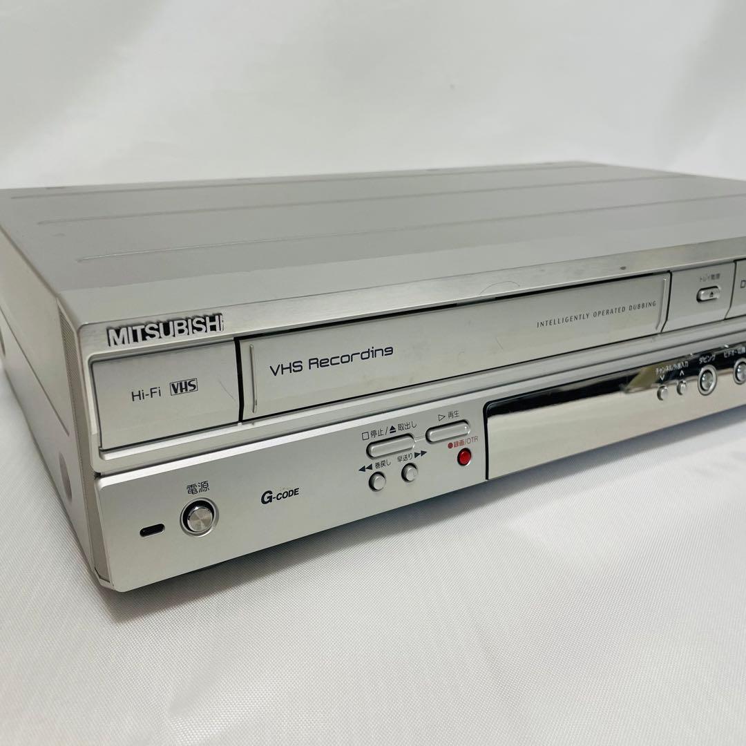 ① MITSUBISHI DVR-S300 DVDレコーダー VHS複合デッキ