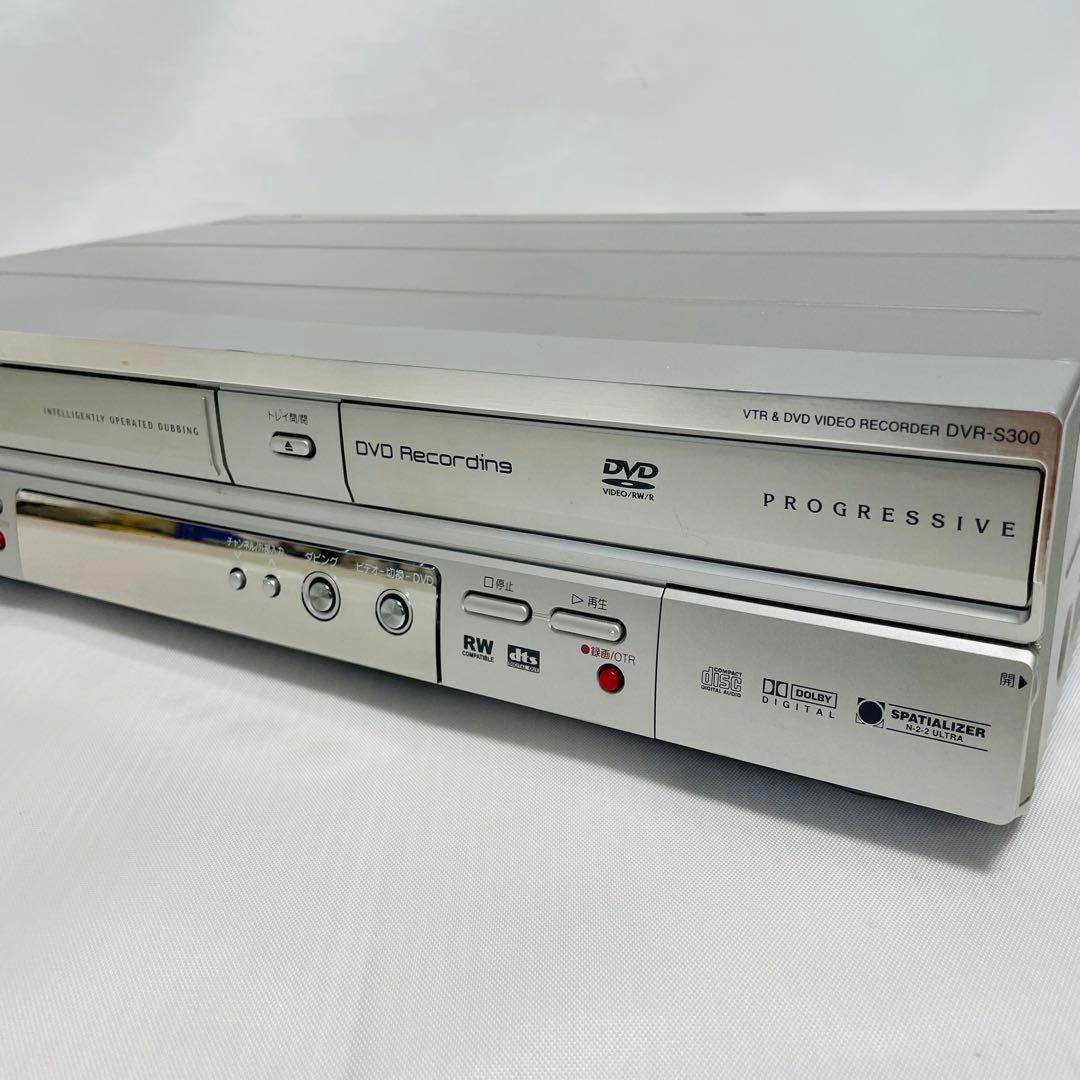 ① MITSUBISHI DVR-S300 DVDレコーダー VHS複合デッキ