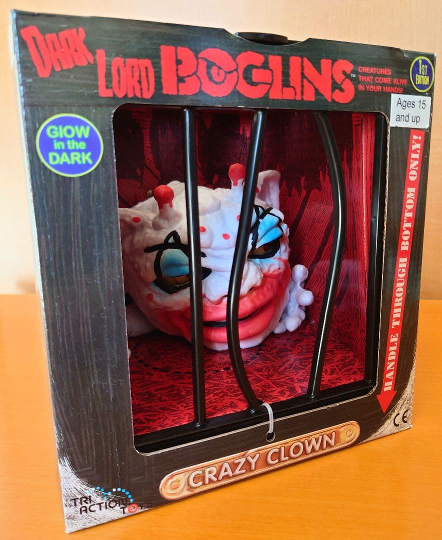 暗闇で光る❕ ボグリンズ/ ダークロード: クレイジー・クラウン ハンドパペット