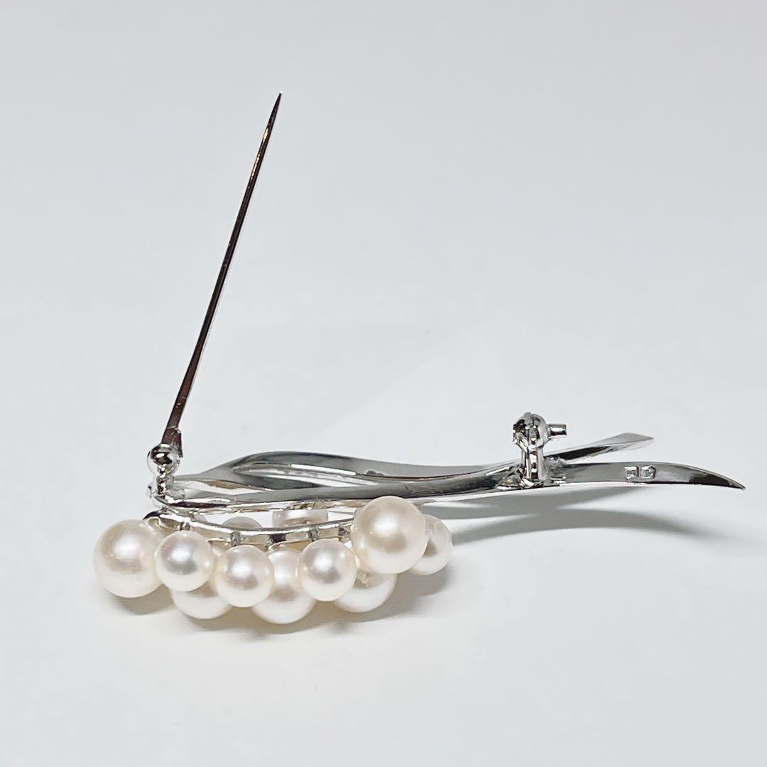 美品✨MIKIMOTO ミキモト パール　ブローチ フラワー　ブーケ