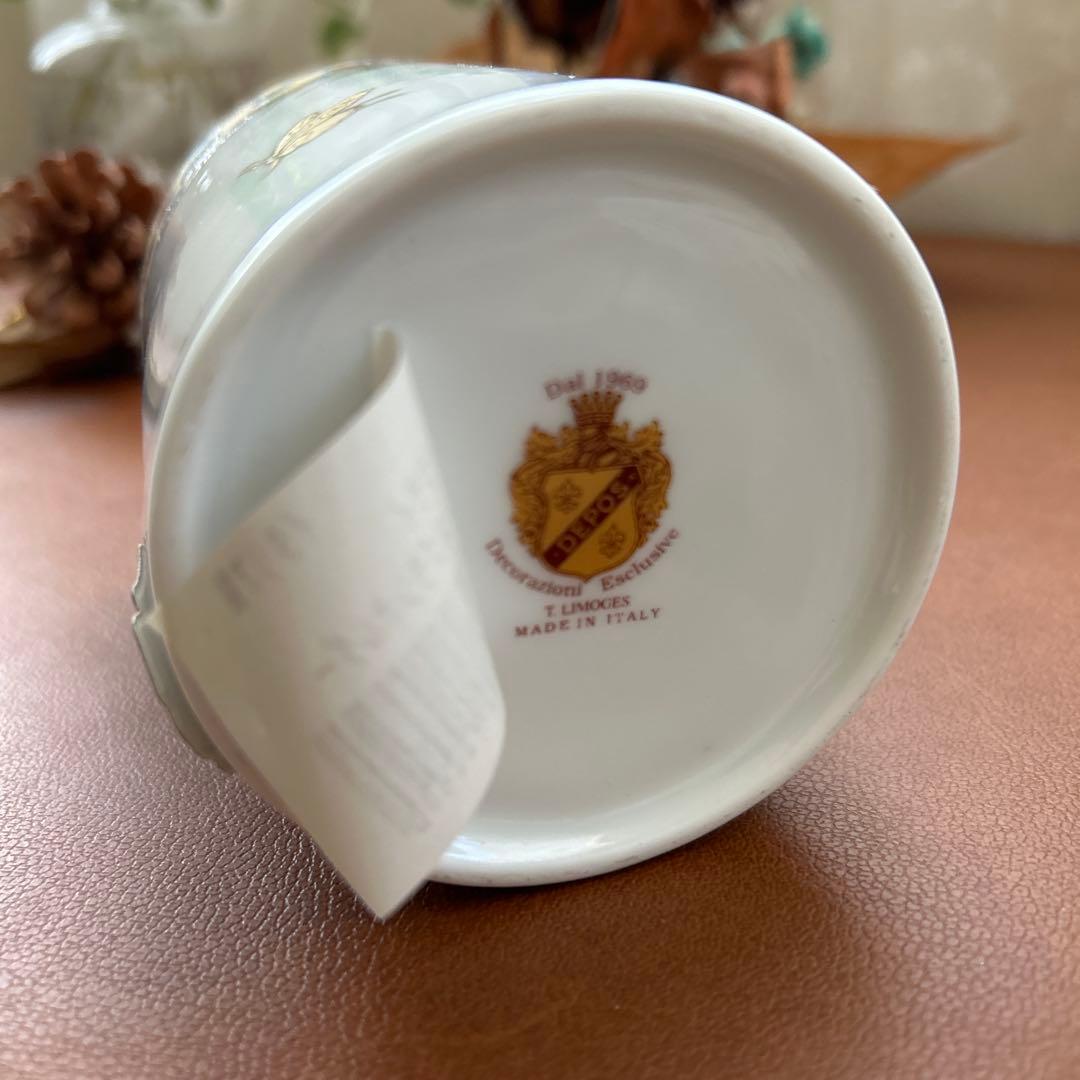 イタリアDEPOS+フランスLimoges 歯ブラシスタンド　ハブラシホルダー