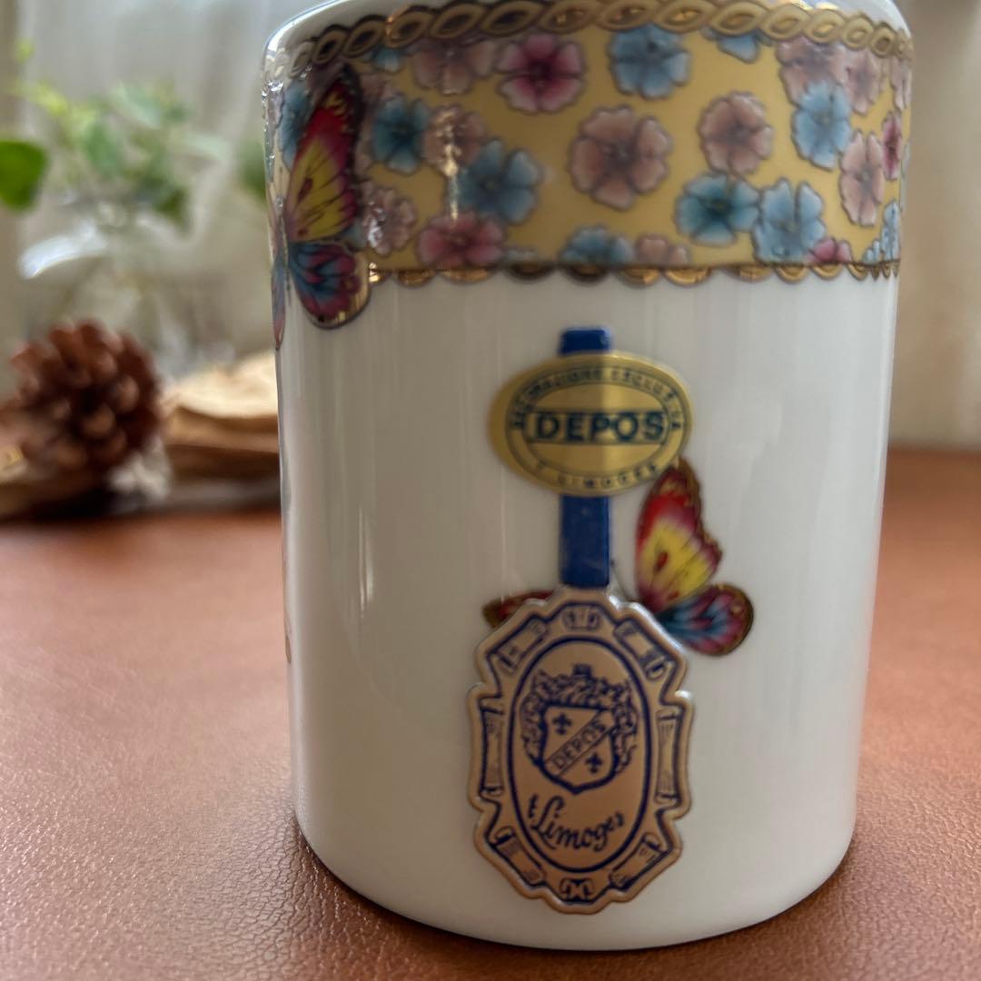 イタリアDEPOS+フランスLimoges 歯ブラシスタンド　ハブラシホルダー