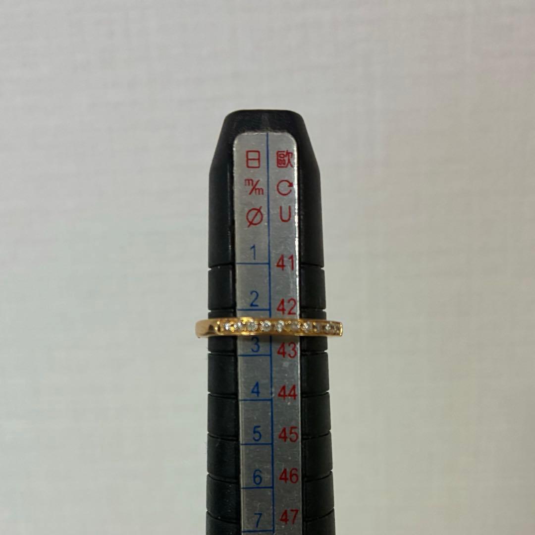 ポンテヴェキオ　ピンキーリング　ダイヤ　k18