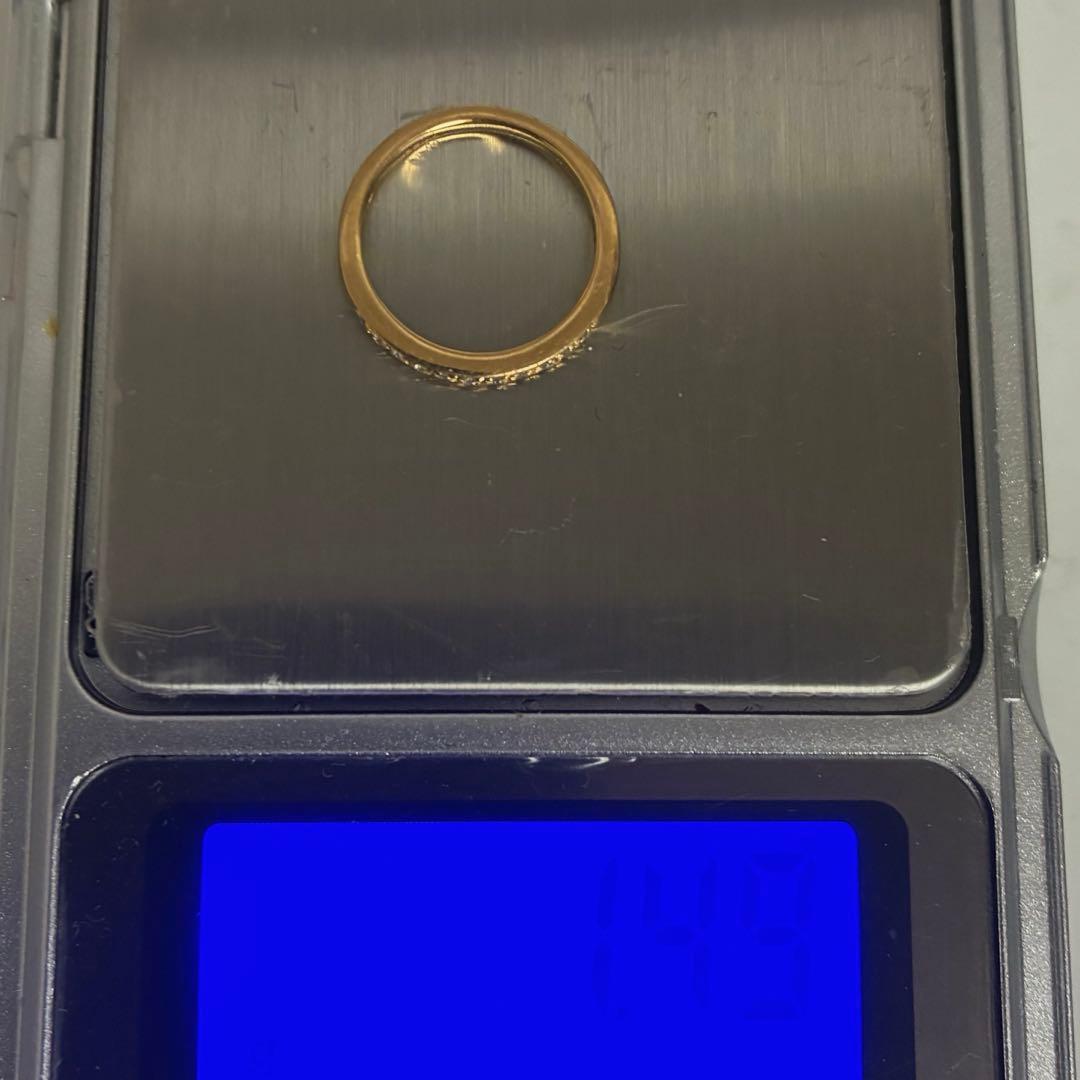 ポンテヴェキオ　ピンキーリング　ダイヤ　k18