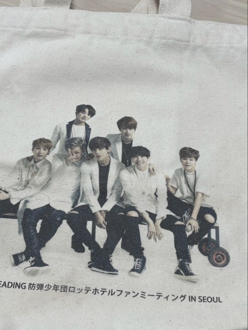 BTS ソウル ロッテ ファンミーティング 直筆サイン＆トートバッグ SET