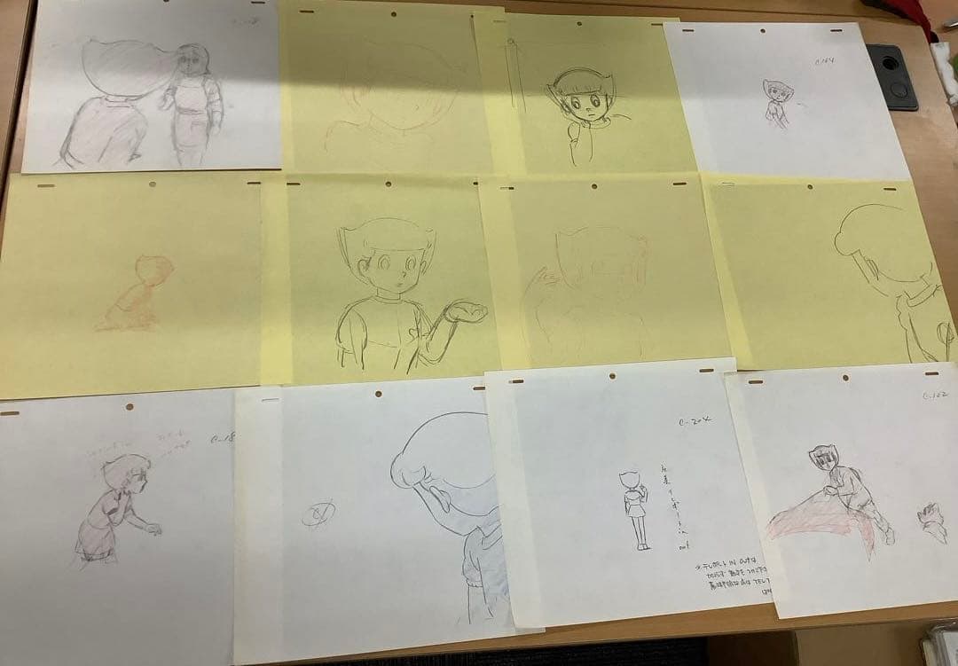 【超レア】エスパー魔美 動画原画200枚セット