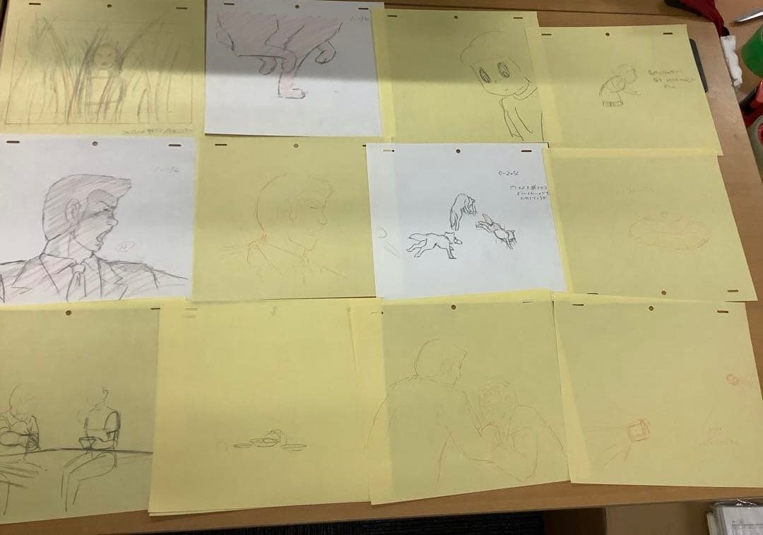 【超レア】エスパー魔美 動画原画200枚セット