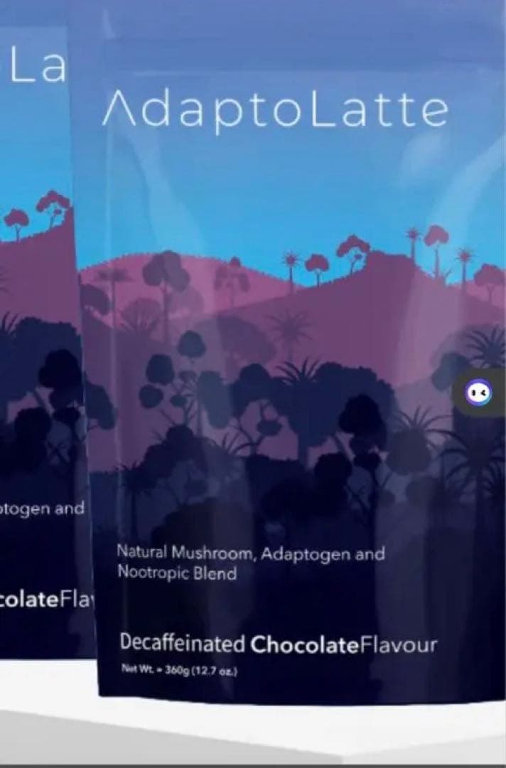 Adaptolatte デカフェチョコレート 300g