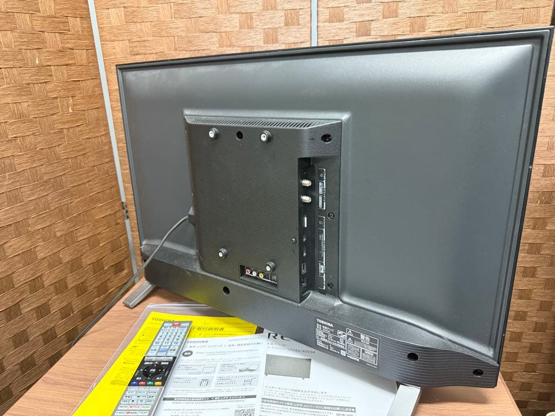 TOSHIBA 液晶テレビ REGZA 32V34 2023年製　美品