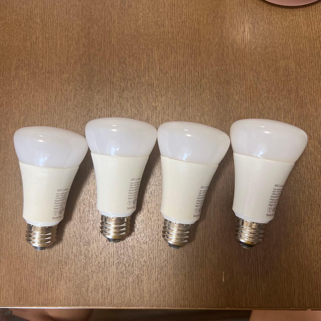LED電球 Philips hue white and color 800 4個