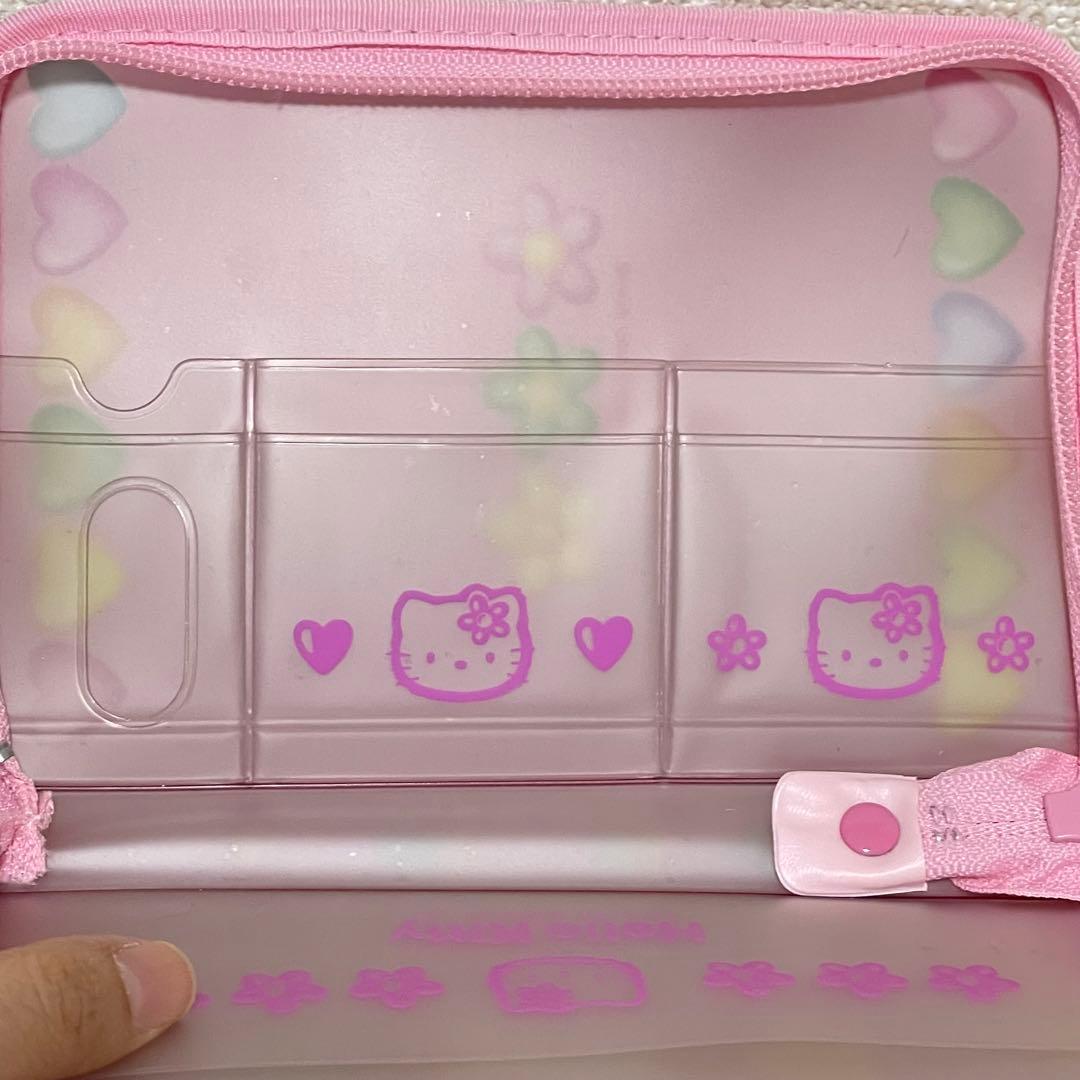 極美品　未使用　当時物　ハローキティ 通帳ケース 1997年 カオハナ　ケース