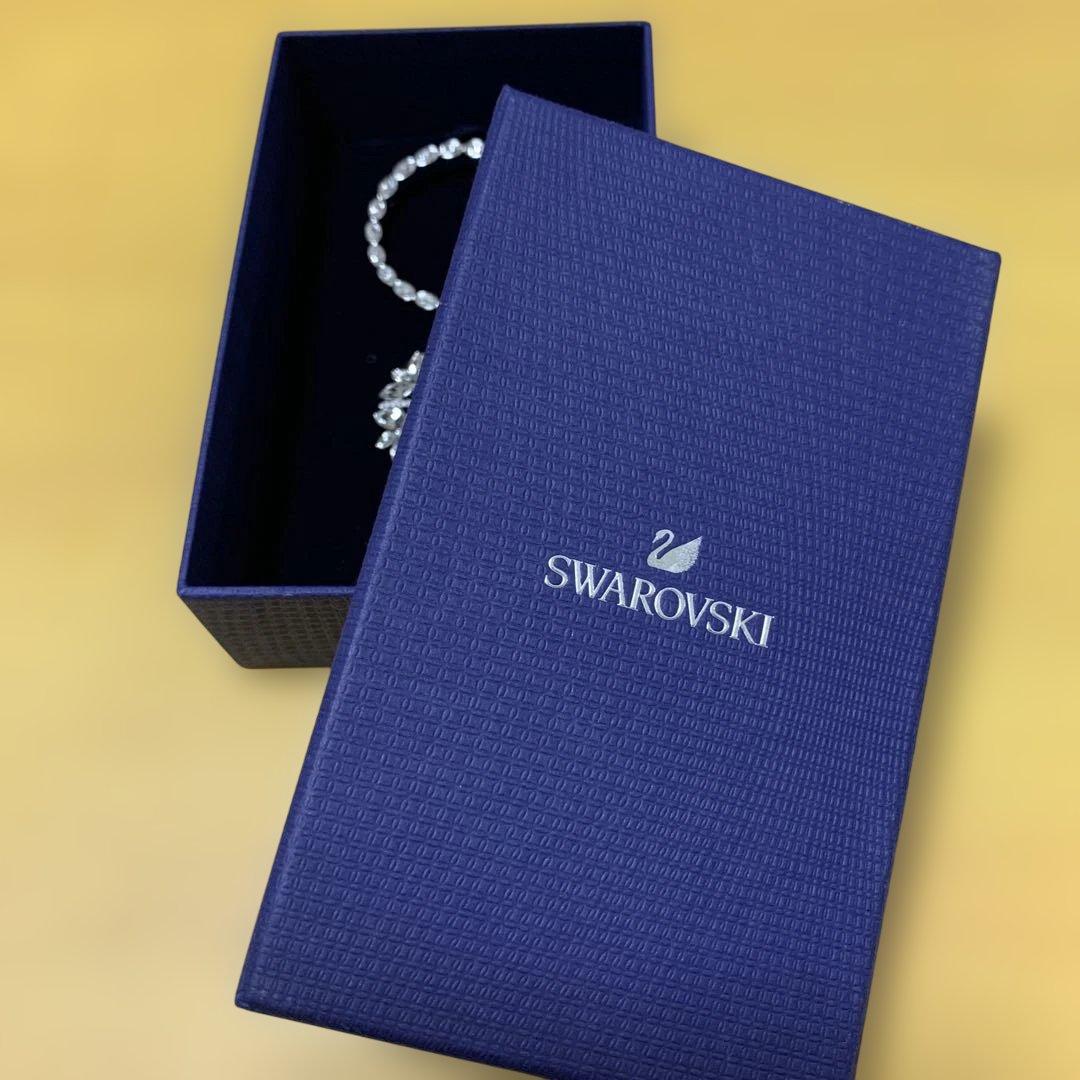 SWAROVSKI スワロフスキー　コサージュ　ブローチ　3点セット　箱付き