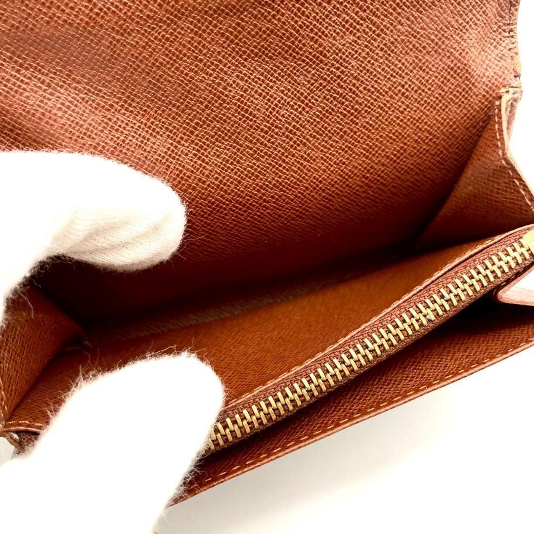 ルイヴィトン ポルトモネジップ モノグラム 折り財布 二つ折り財布 71201