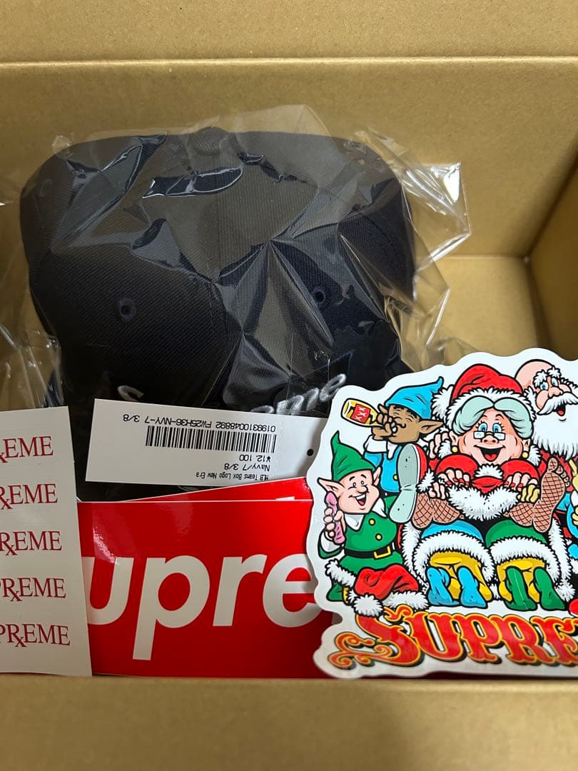 キ*グ様 Supreme Seattle Mariners キャップ ネイビー