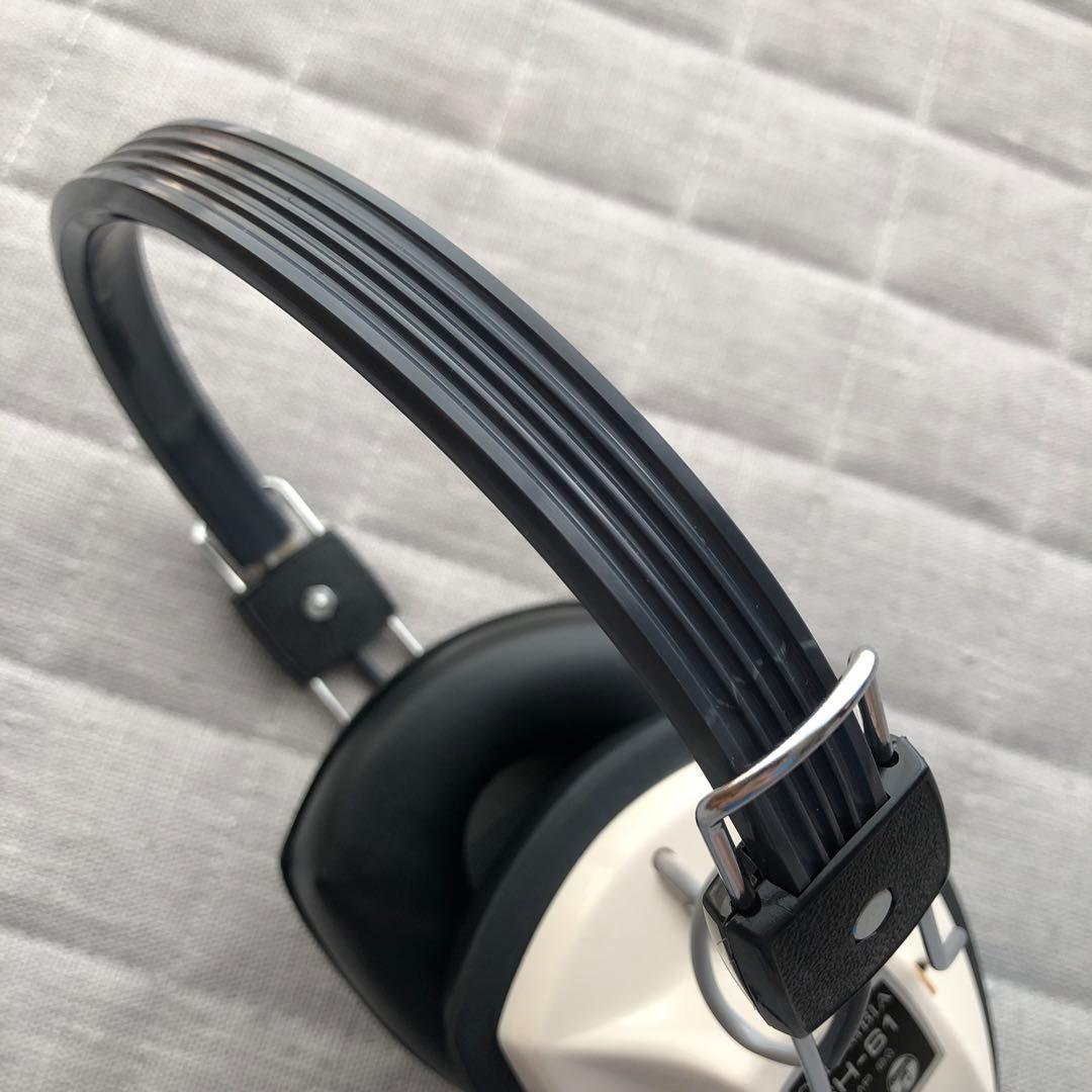 希少◆動作OK日本コロンビアステレオヘッドフォンSH-61 昭和レトロビンテージ