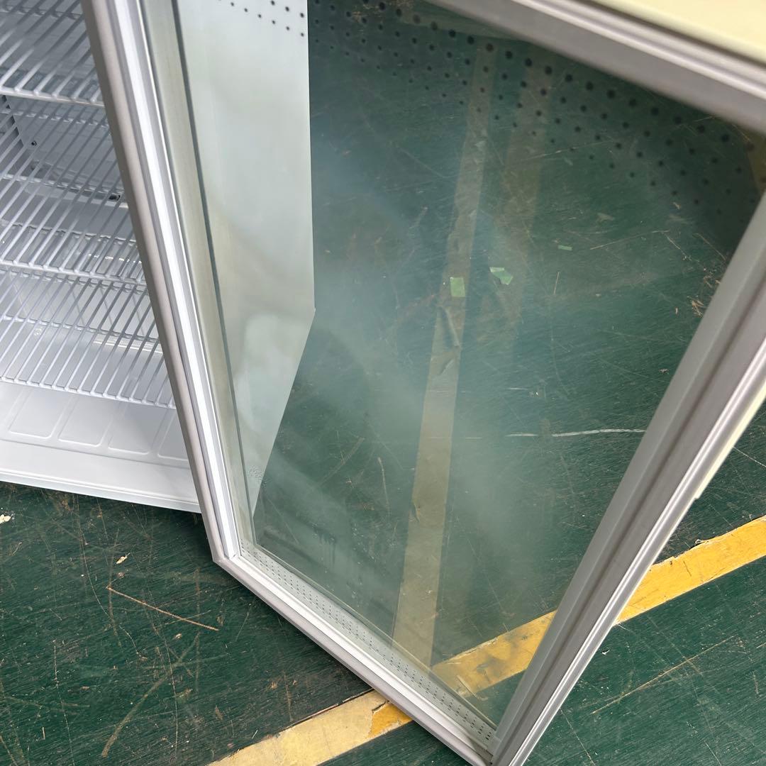 158業務用 冷蔵ショーケース オフィスコンビニ XW-105 左右開き 小型