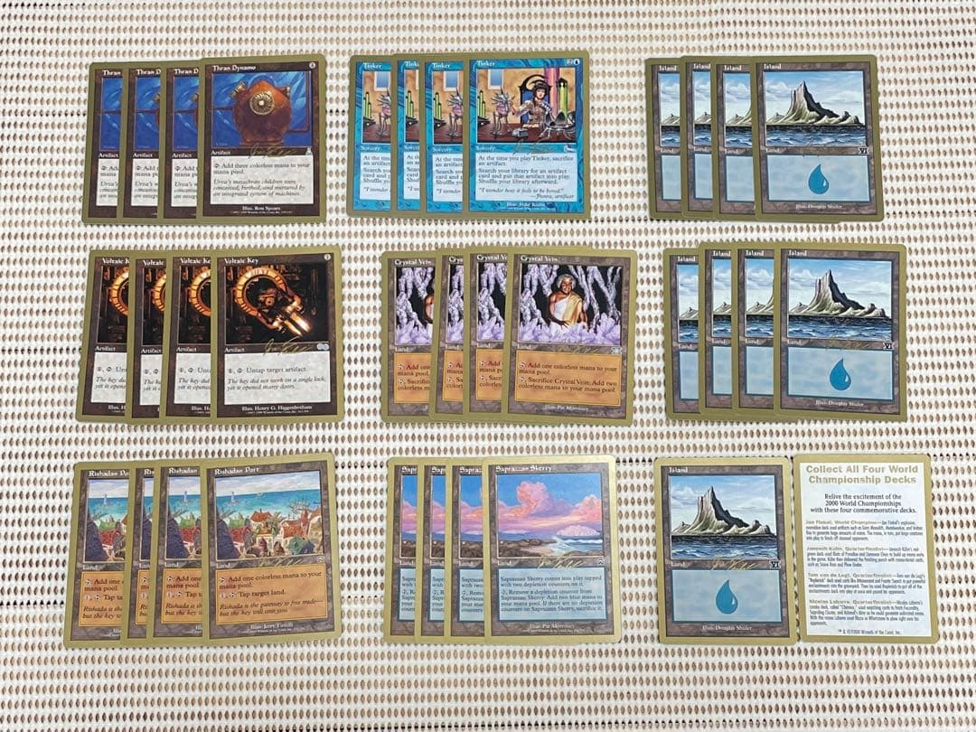 MtG World Champ. Decks2000【Jon Finkel】