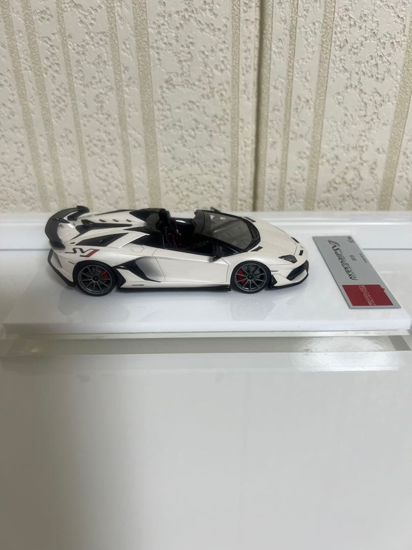 Lamborghini Aventador SVJ Roadster ミニカー