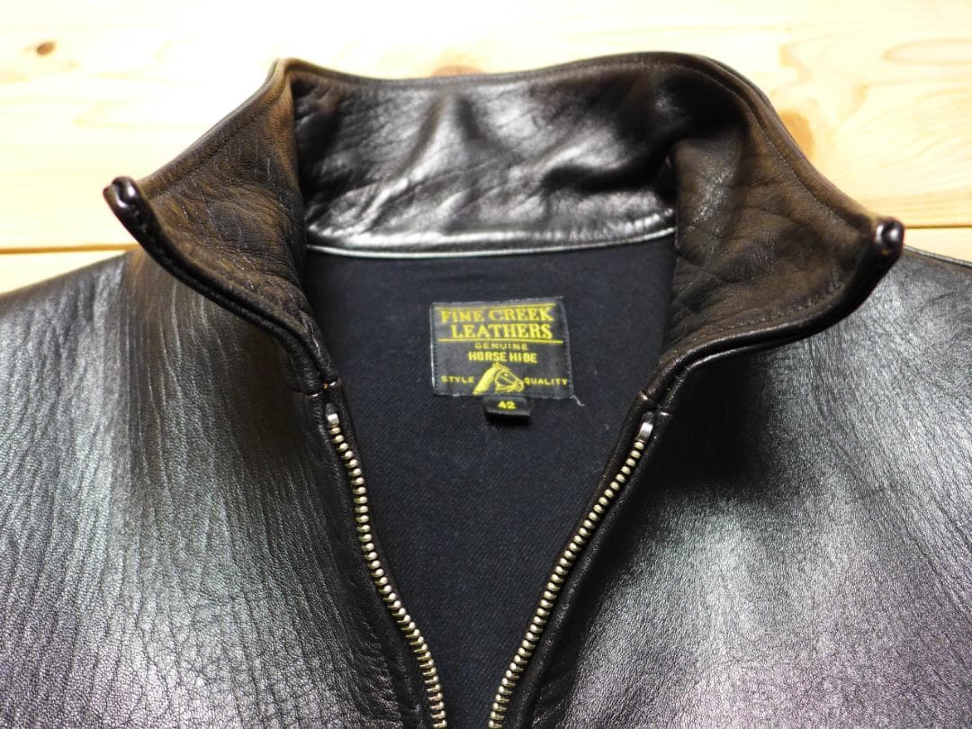fineファインクリークcreekレザーズAnneライダース42マッコイj100