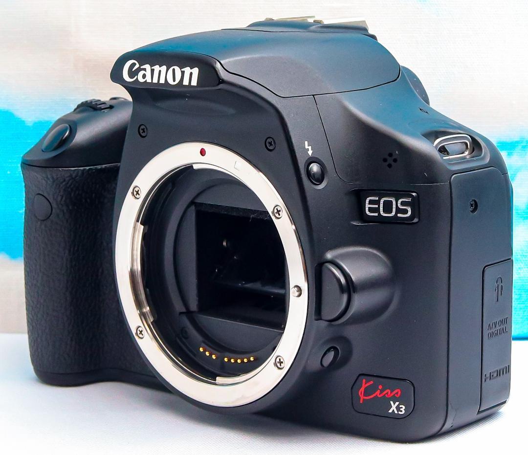 Canon Kiss X3⭐️一眼レフ 初めての方に⭐️スマホ転送⭐️動画もOK
