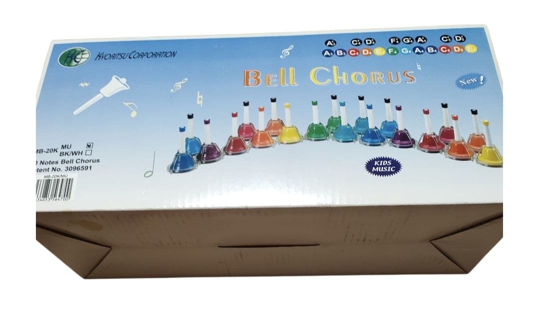 お*ぺ様 キョーリツ ベルコーラス マルチカラー M20音ハンドベル MB-20