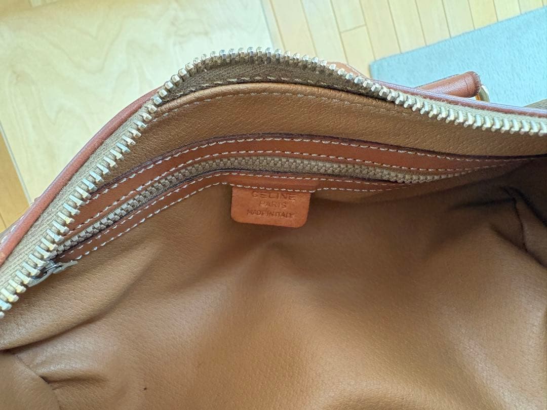 CELINE セリーヌ マカダム ショルダーバッグ パピヨン【中古】