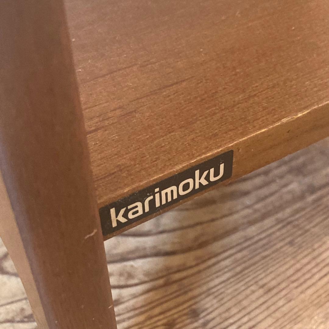 オールド カリモク ヴィンテージ 電話台 ディスプレイ コンソール 飾り棚