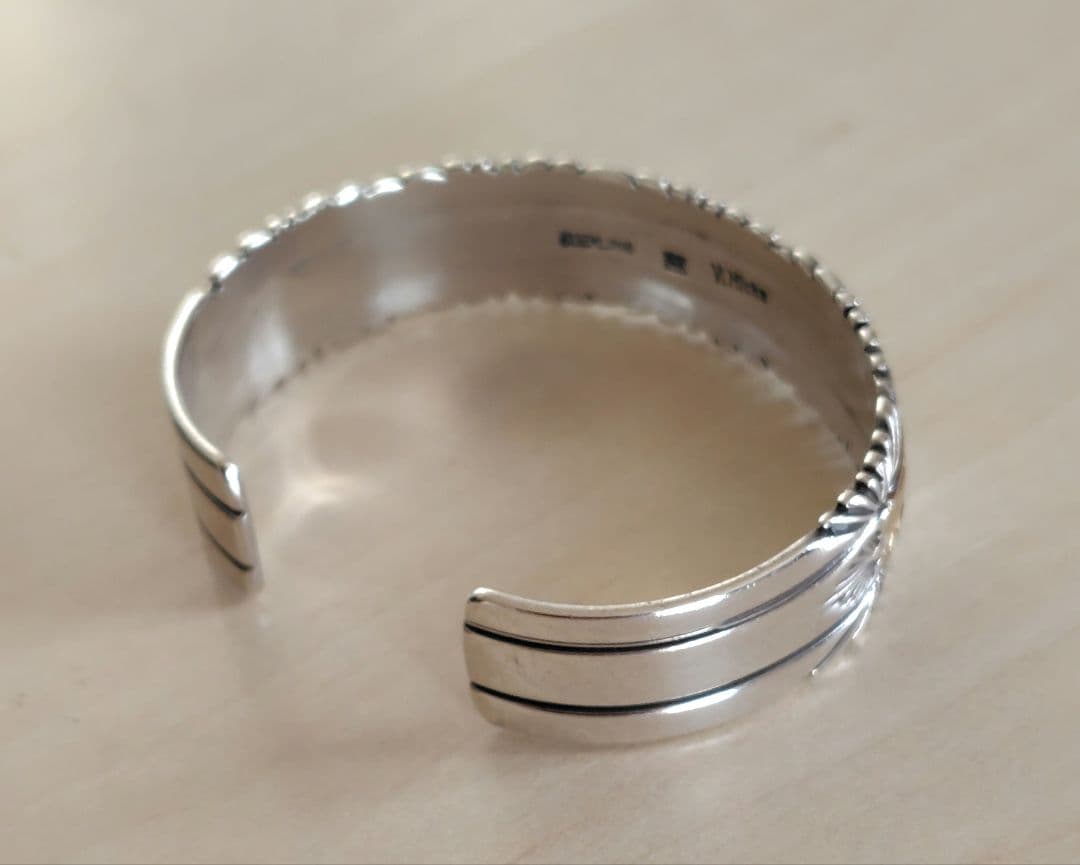 victor hicks ビクターヒックス シルバー 14K バングル ナバホ