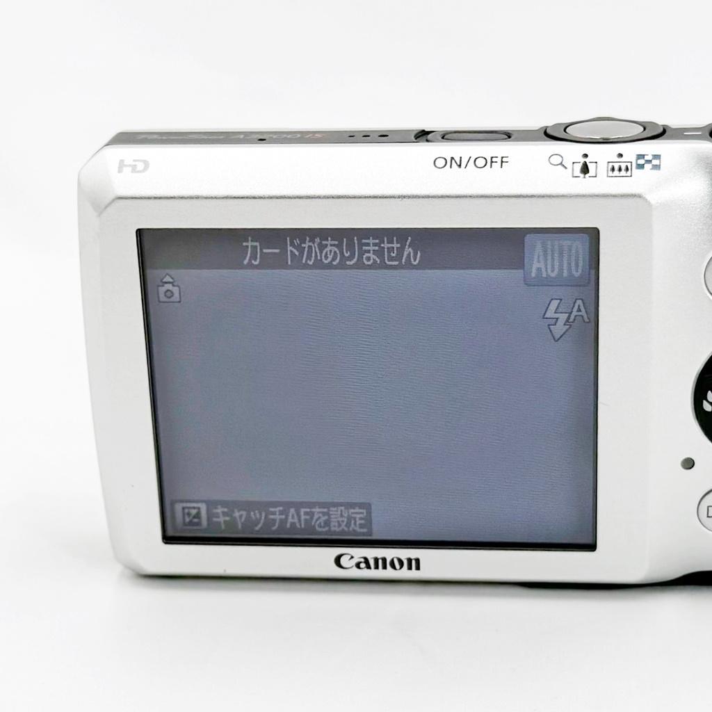 【美品】キヤノン PowerShot A3200IS シルバー コンデジ カメラ