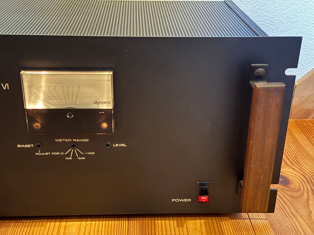 ① DYNACO Mark-VI ダイナコ　真空管　パワーアンプ　⚠️説明必読