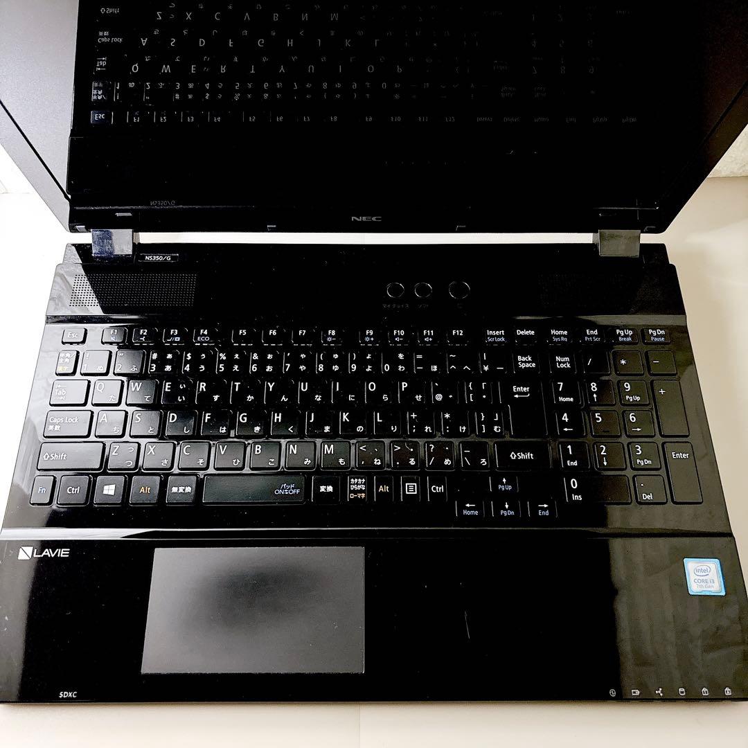 快適SSD✨メモリ8GB フルHD 第7世代 カメラ ノートパソコン NEC