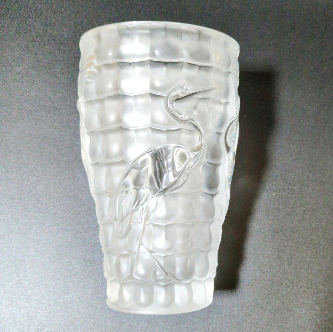 ルネ・ラリック　LALIQUE 花瓶　VASE　 ツル　美品