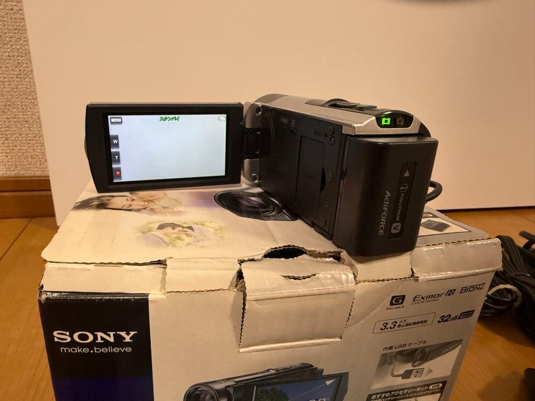 SONY HDR-CX180 ビデオカメラ