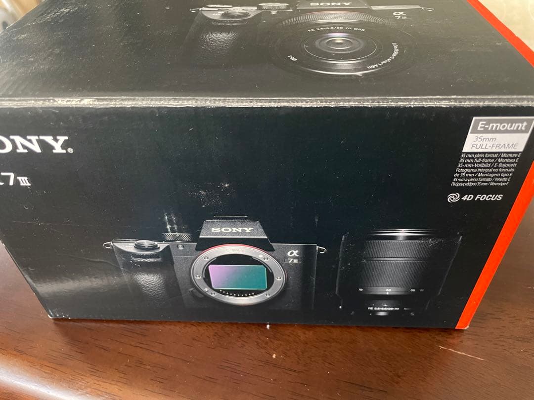 【最終値下げ】 SONY α7III ズームレンズキットILCE-7M3K