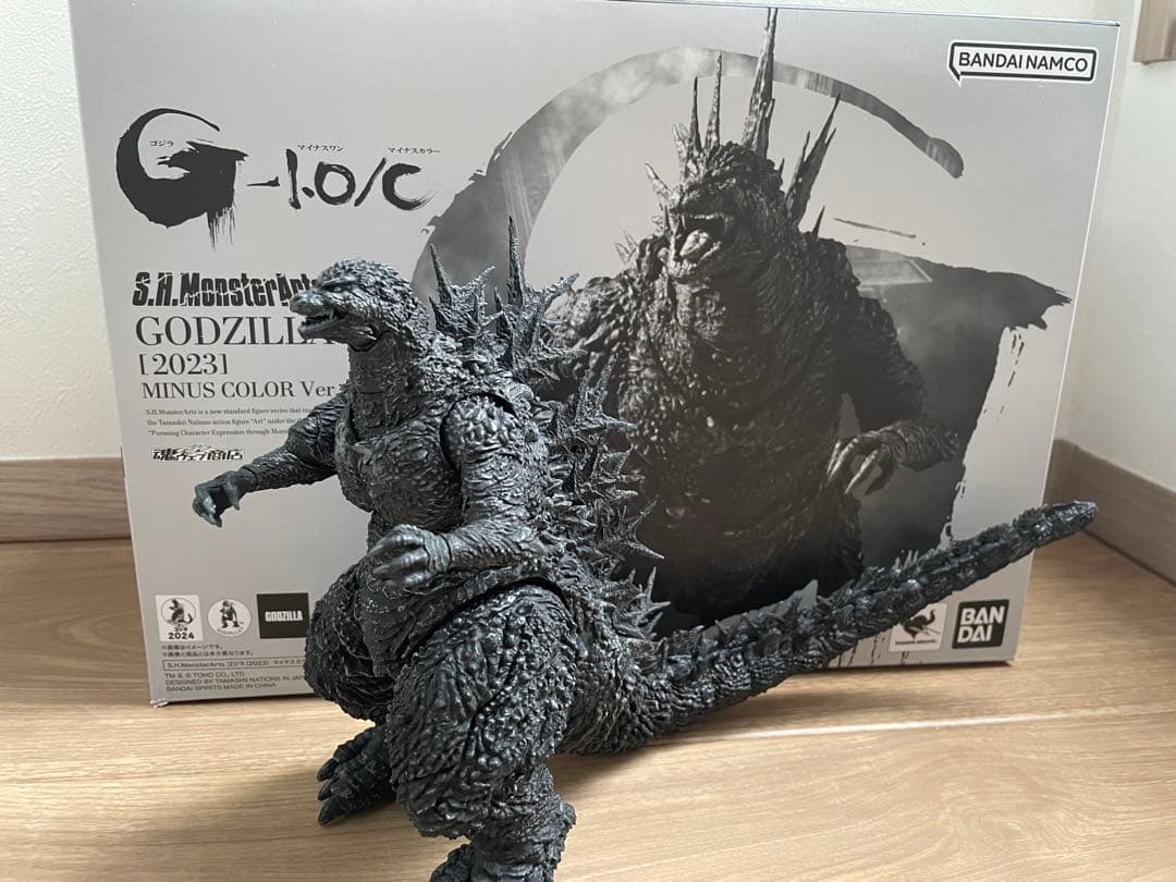 S.H.MonsterArts ゴジラ（2023） マイナスカラー
