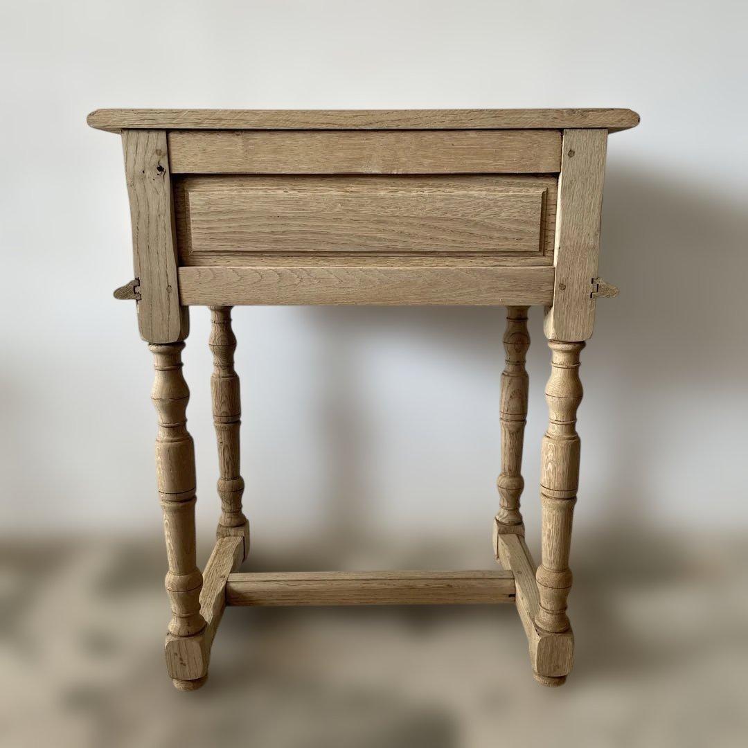 ヴィンテージ　ドロワーサイドテーブル ドロワーベッドサイドテーブル　剥離