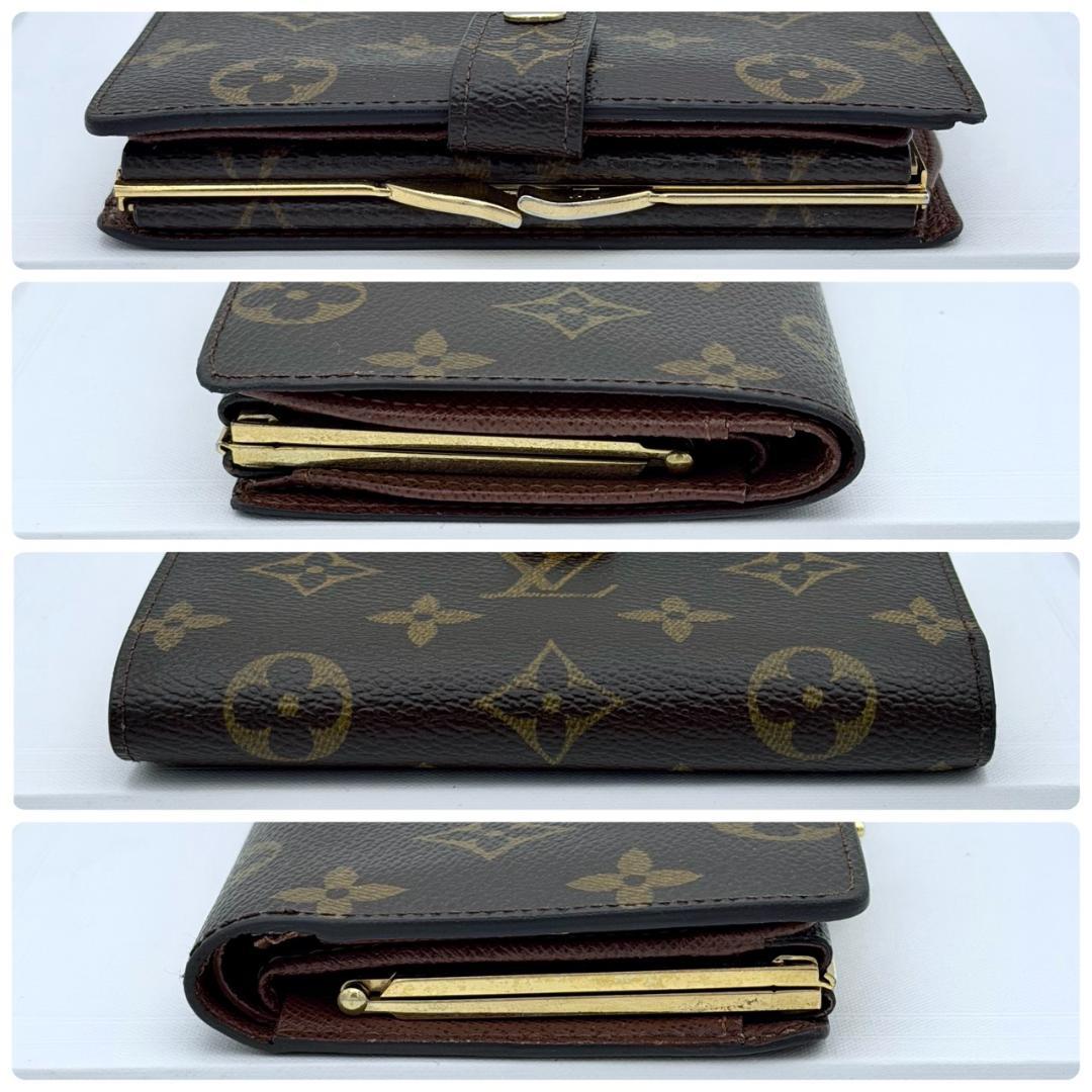 ルイヴィトン モノグラム ポルトフォイユ ヴィエノワ 二つ折り財布 がま口 新型
