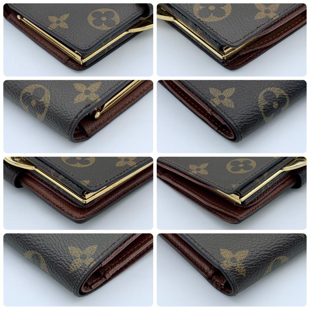 ルイヴィトン モノグラム ポルトフォイユ ヴィエノワ 二つ折り財布 がま口 新型