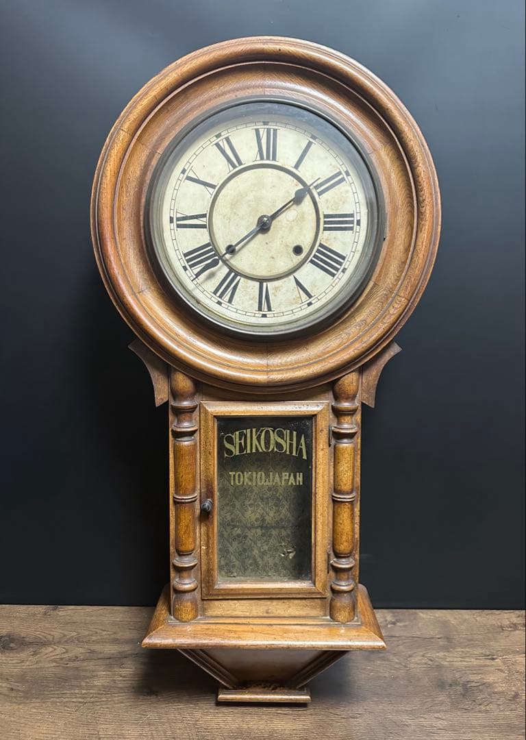 精工舎　アンティーク　ボンボン　振り子時計　85cm