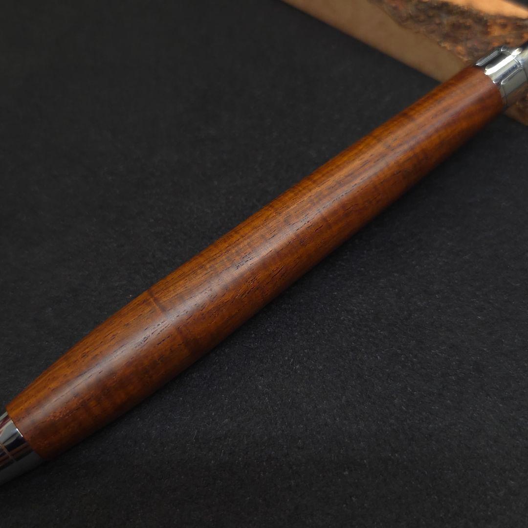 No.41ハンドメイド木軸シャーペンサイアミーズローズウッド