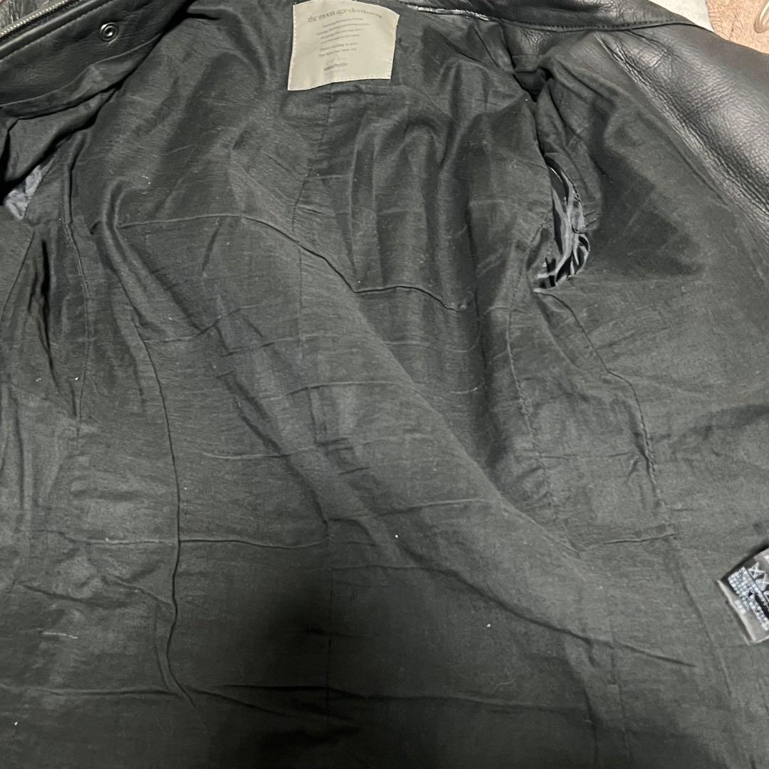 the moon age devilment レザー　ジャケット　ライダース　黒