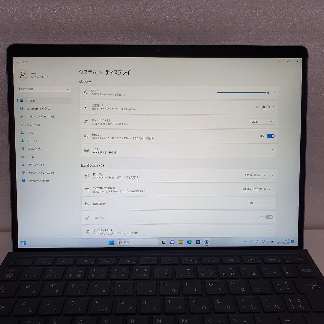 Windowsタブレット本体 surface pro8/ 16G/ 256G
