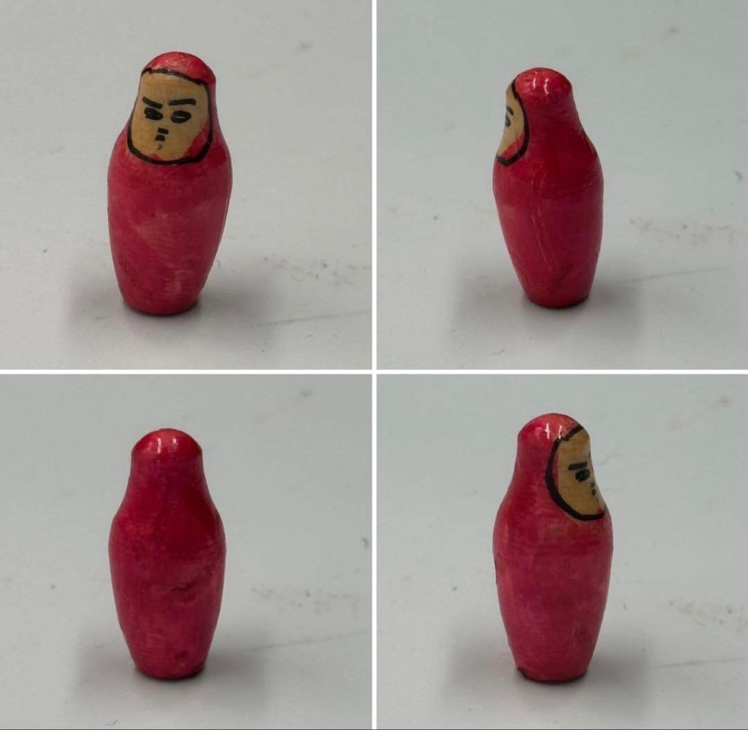 激レア‼️ソビエト　アンティーク　初期のマイダン地方　マトリョーシカ　5組　現状