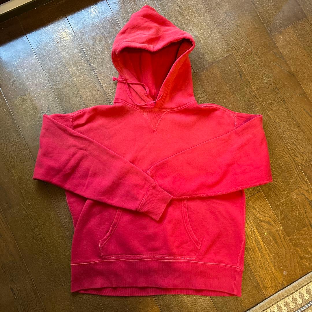 RRL 赤　フード付きパーカー